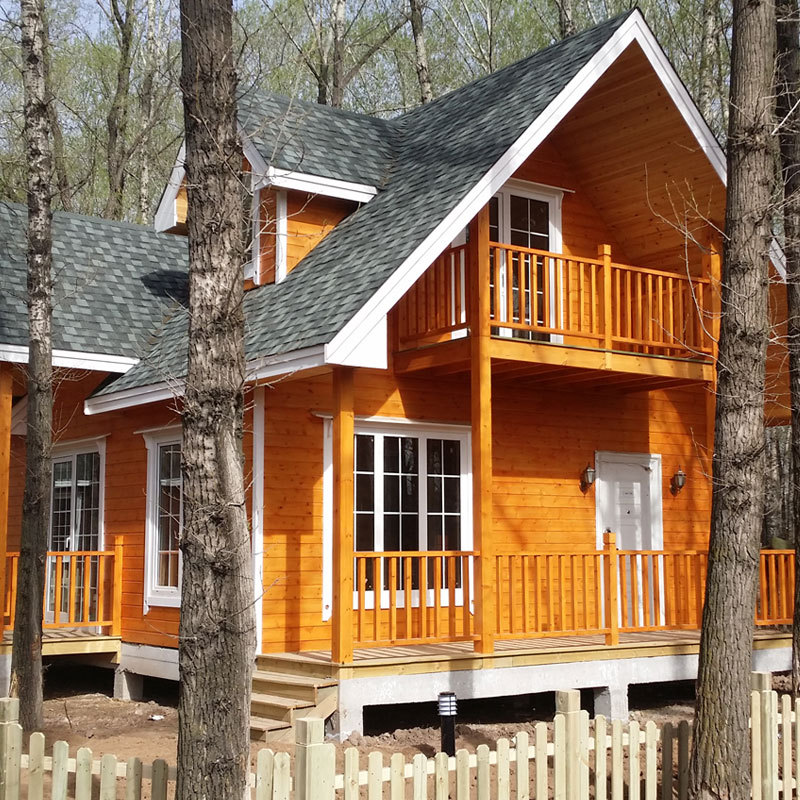 悠然木社 木屋别墅定制设计建造 单层轻型木屋 50~100㎡