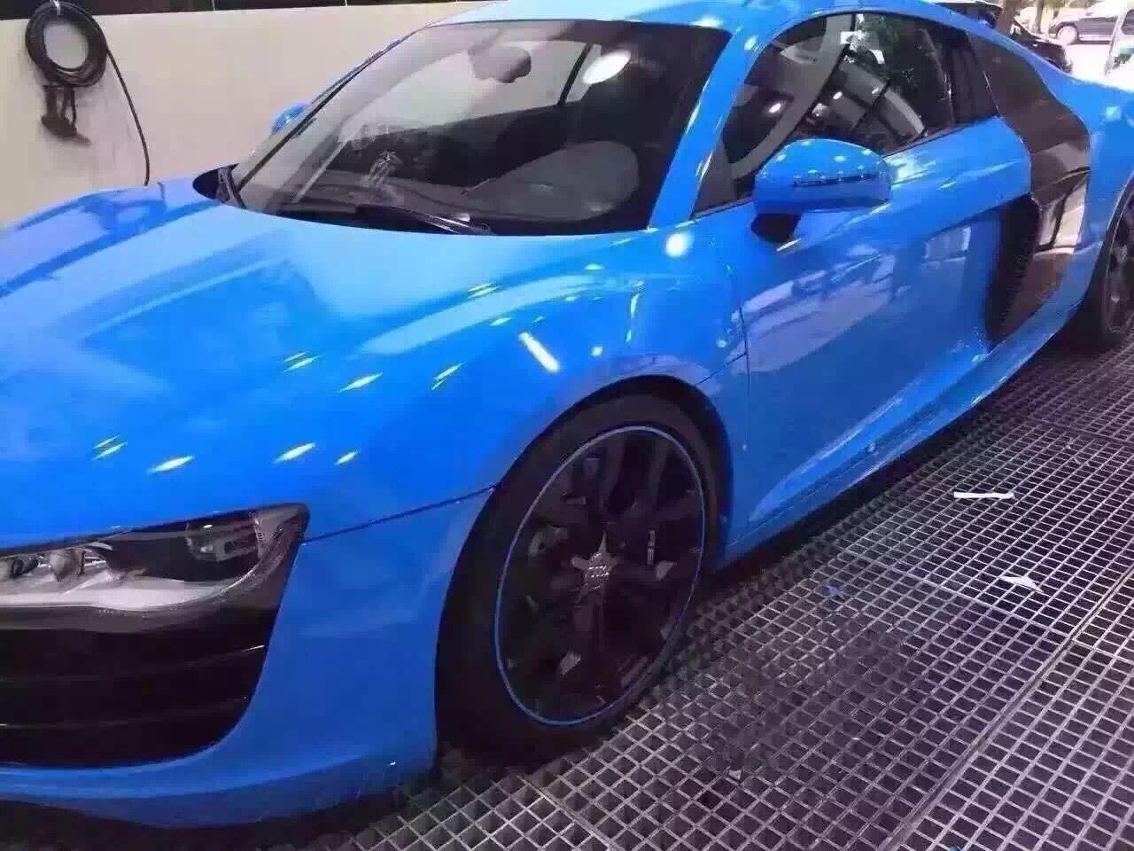 高亮三层车身改色膜 亮光改色膜 光面车身贴 原车漆贴膜