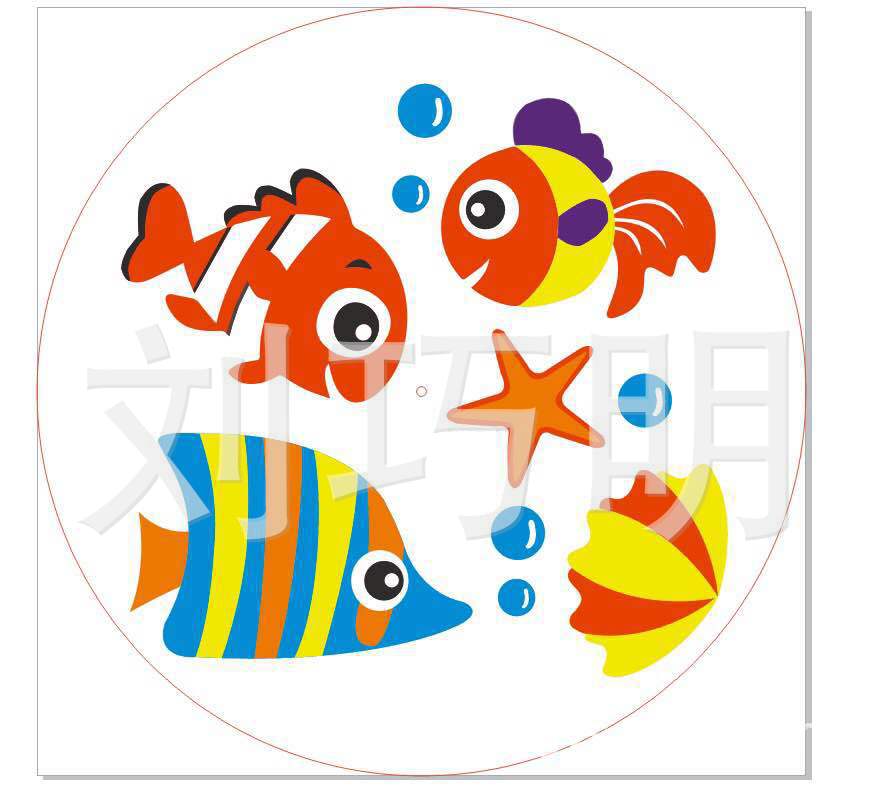 手工绘画纸伞装饰伞 儿童diy工艺伞填色手绘礼品油纸伞