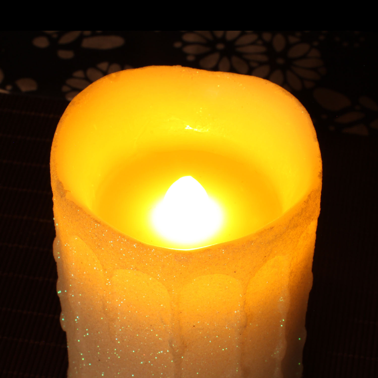 无烟蜡烛_led电子蜡烛灯仿真无烟蜡烛闪粉流泪圣诞节装饰流泪 - 阿里