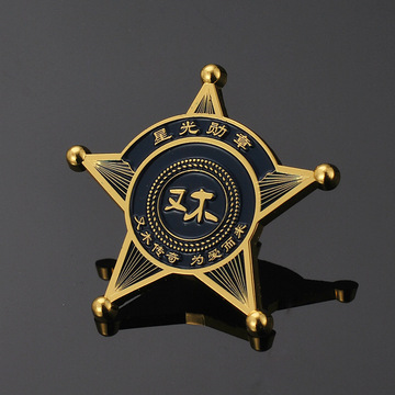 深圳厂家直销金属烤漆徽章定制锌合金镂空徽章纪念章礼品胸章定做