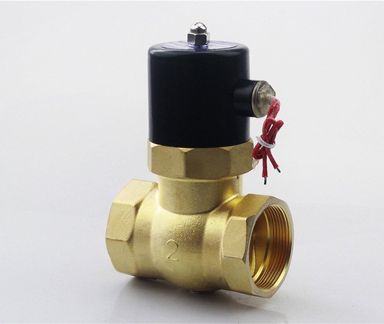 徽正2l-500-50 2寸先导式活塞式蒸汽黄铜电磁阀us-50 dc24v常闭