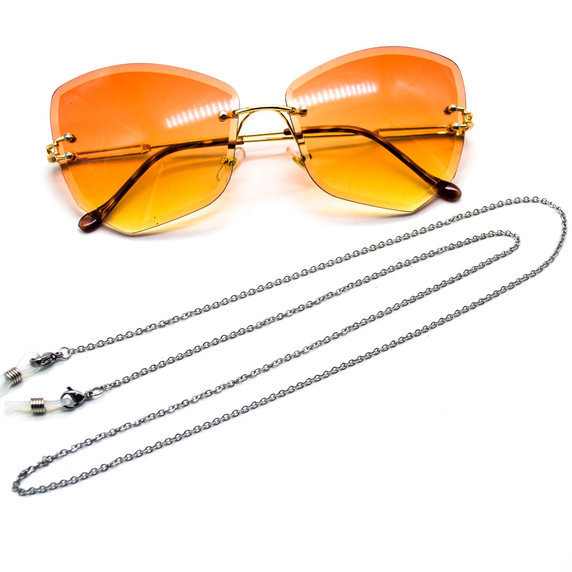 不锈钢眼镜链真空电镀眼镜链眼镜挂绳墨镜链o字链