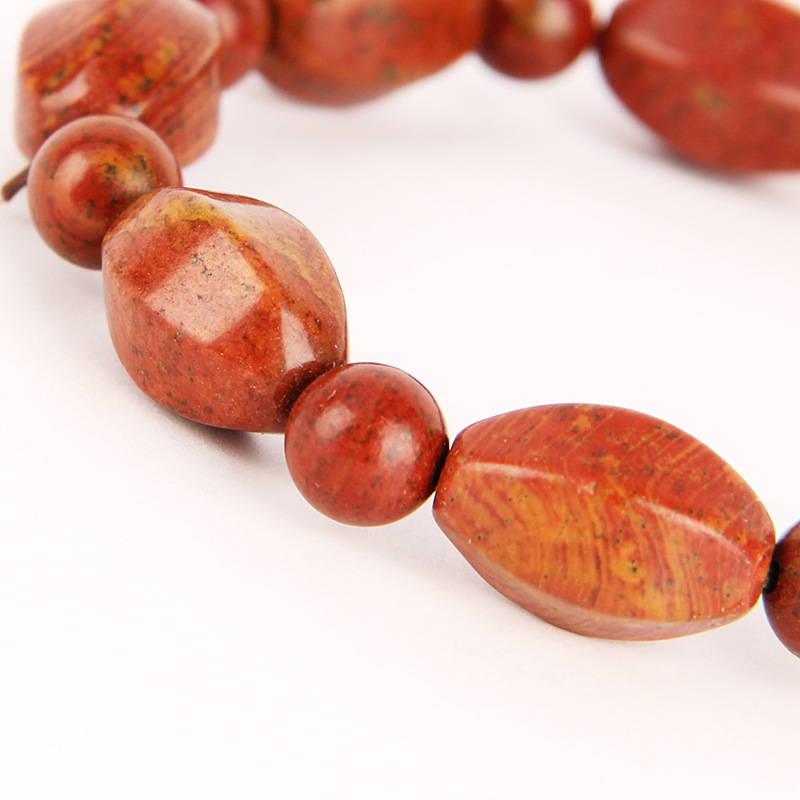 泗滨砭石菱形手链菱形砭石手串砭石手链菱形砭石手链砭石手环