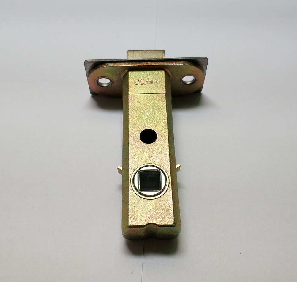 60 房门锁舌 室内门bk单舌锁体 锌合金通道门锁舌