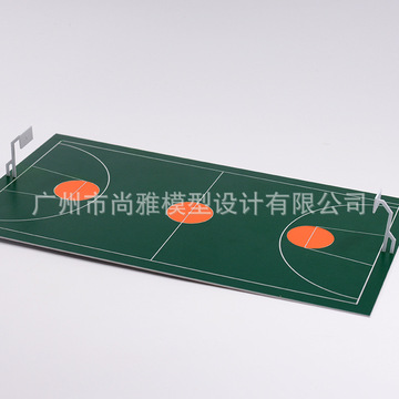 专业制作篮球场模型 建筑模型景观沙盘 多比例diy制作模型沙-阿里巴巴