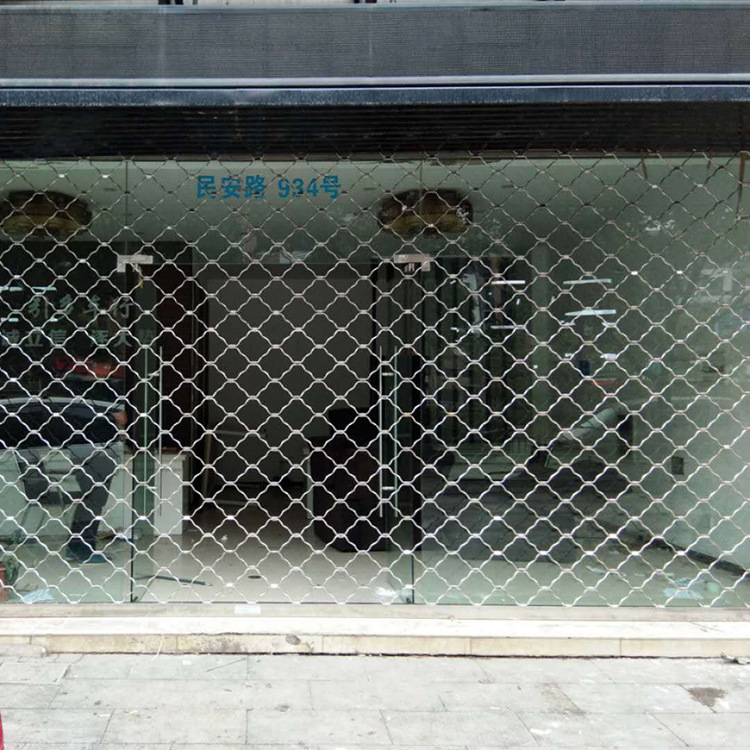 防盗鱼网门  电动鱼网卷闸门   网门卷闸门 可定制 现货