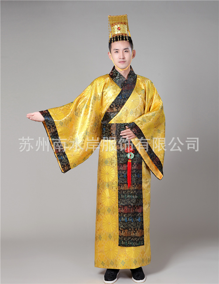 南水岸唐朝皇帝服装龙袍古装演出服男成人古代汉服太子戏服影楼