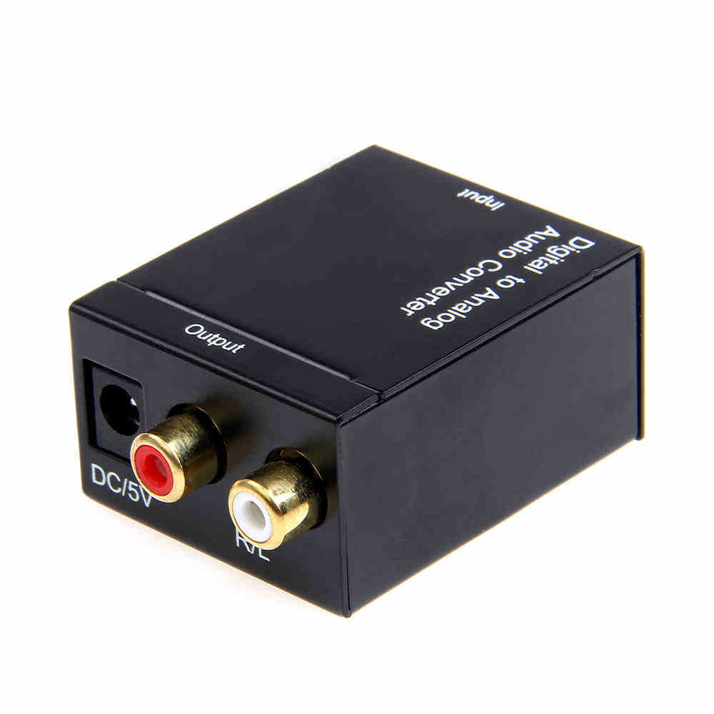 数字转模拟 数字同轴音频转换器 光纤转模拟音频转换器 现货特价