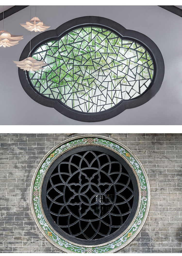 砖瓦及砌块-仿古镂空花窗 四合院别墅古建青砖墙装饰