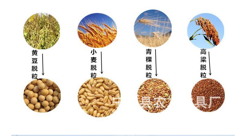 小型家用稻麦脱粒机脱大豆玉米水稻小麦高粱打粒机谷物打谷机