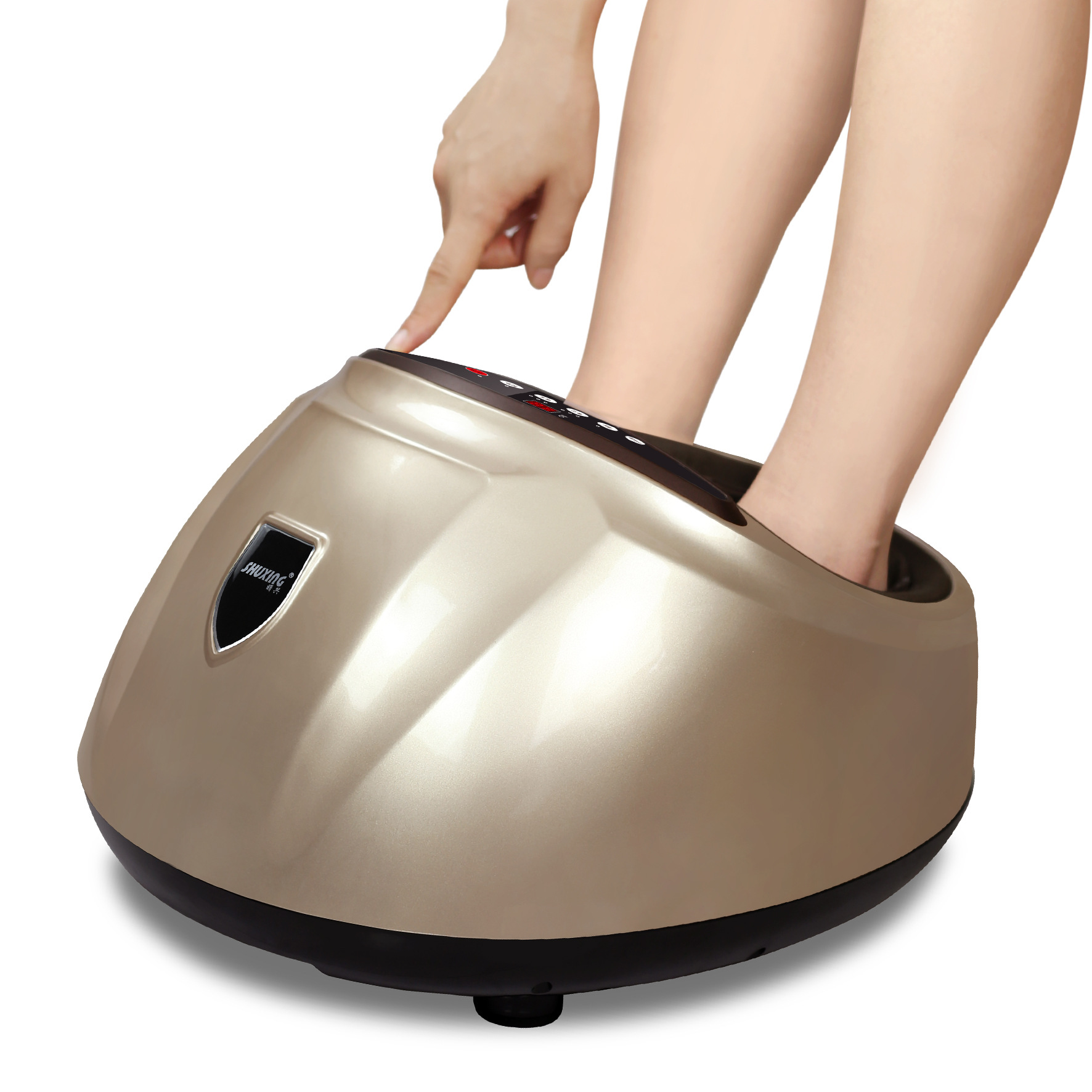 曙兴足疗机脚底脚部按摩器电动足底足部按摩器家用全包裹按摩脚器