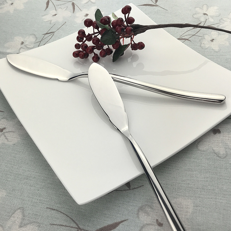 不锈钢鱼刀鱼叉餐具 高档欧式不锈钢西餐具 不锈钢叉 亮光布轮光
