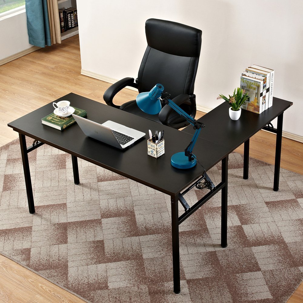 唯居家具新款转角桌可折叠办公桌