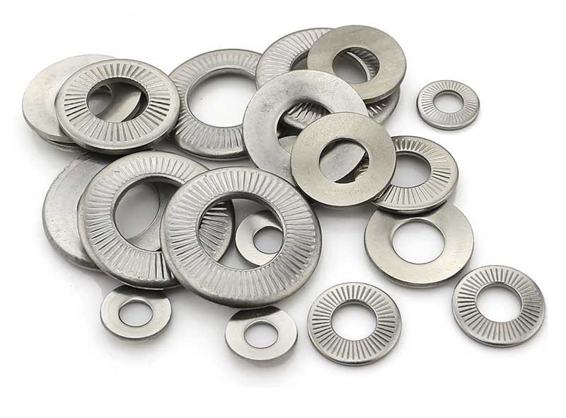 不锈钢防滑垫圈 蝶形鞍型花齿垫圈 带齿防滑垫片 圆形带齿垫圈