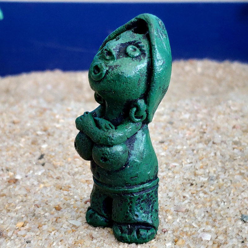 大母神 大乳神 沙具 心理沙盘玩具游戏 箱庭疗法配件 树脂摆件