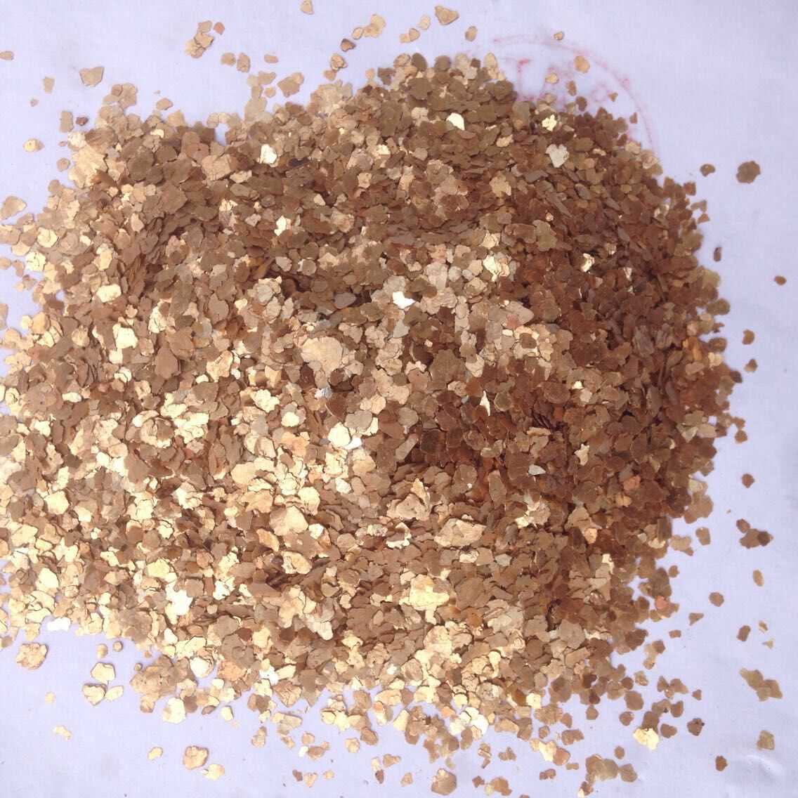 供应金云母煅烧金黄色云母煅烧金红色云母