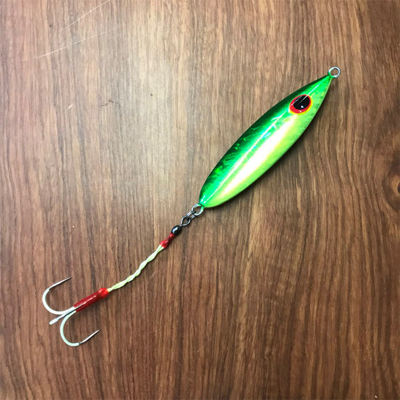 带鱼钩太刀钩夜光钩带鱼专用三本钩无倒刺手工定制海钓鱼钩