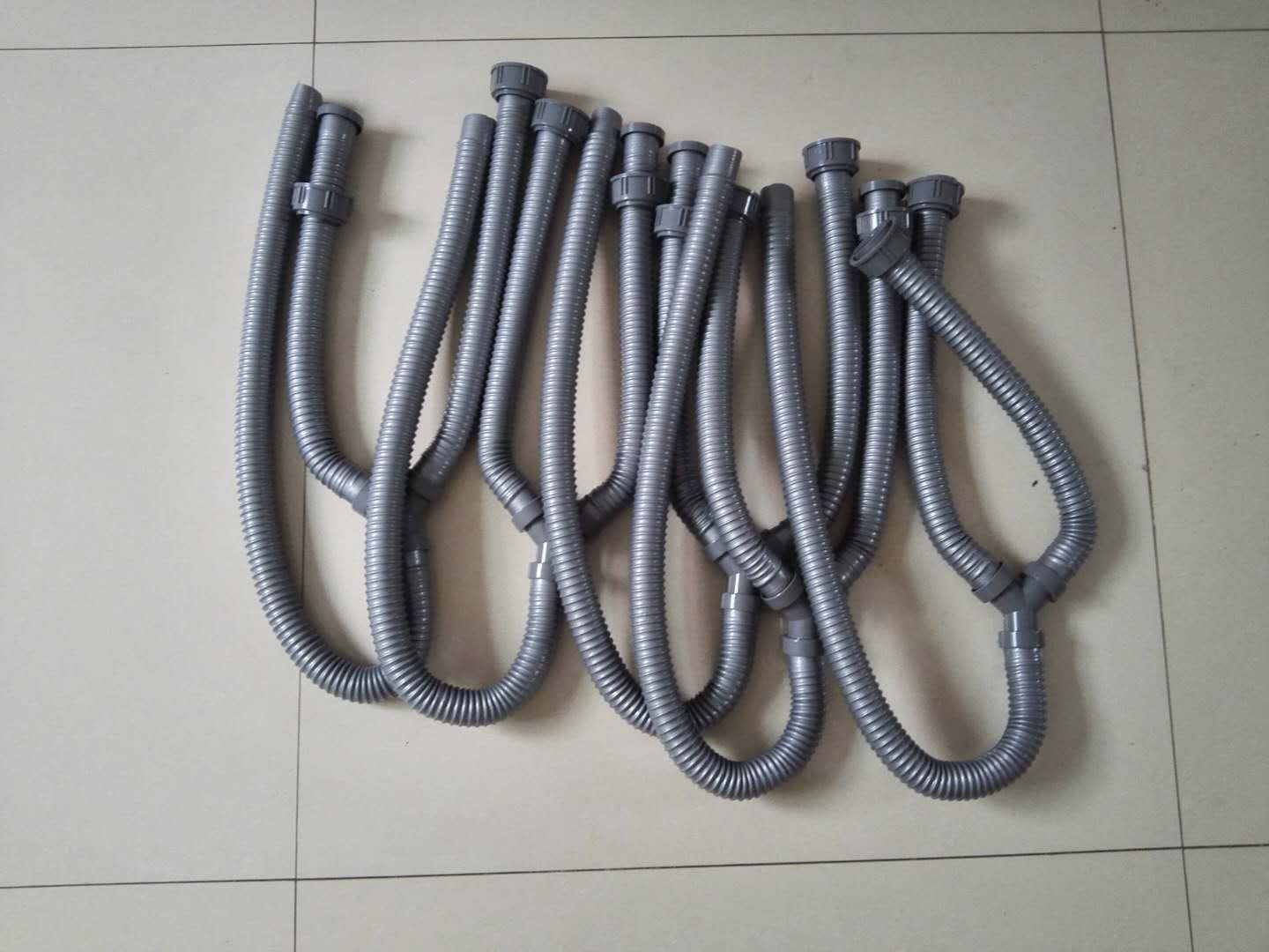 厂家供应y型下水管 三通下水管 双盆洗衣机拖把池下水管