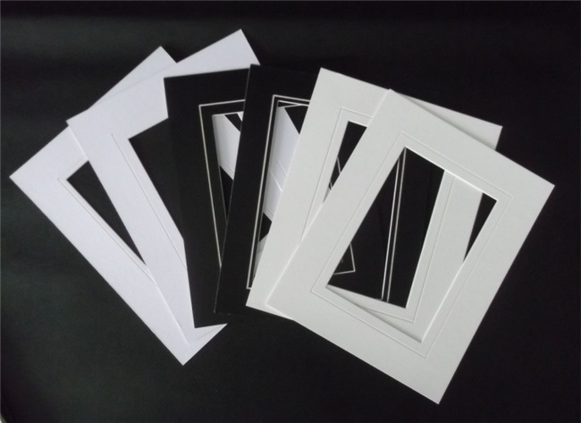 学校美术作品裱画框卡纸v槽创意儿童画挂墙单框4k8开a3a4卡纸相框