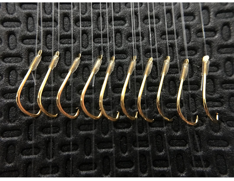 厂家直销绑好成品子线鱼钩金袖伊势尼伊豆新关东绑好子线鱼钩批发