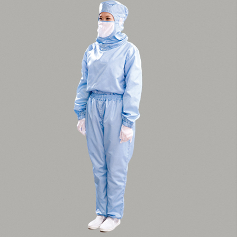 现货批发10万级洁净区食品制药厂分体防静电服洁净服防静电工作服