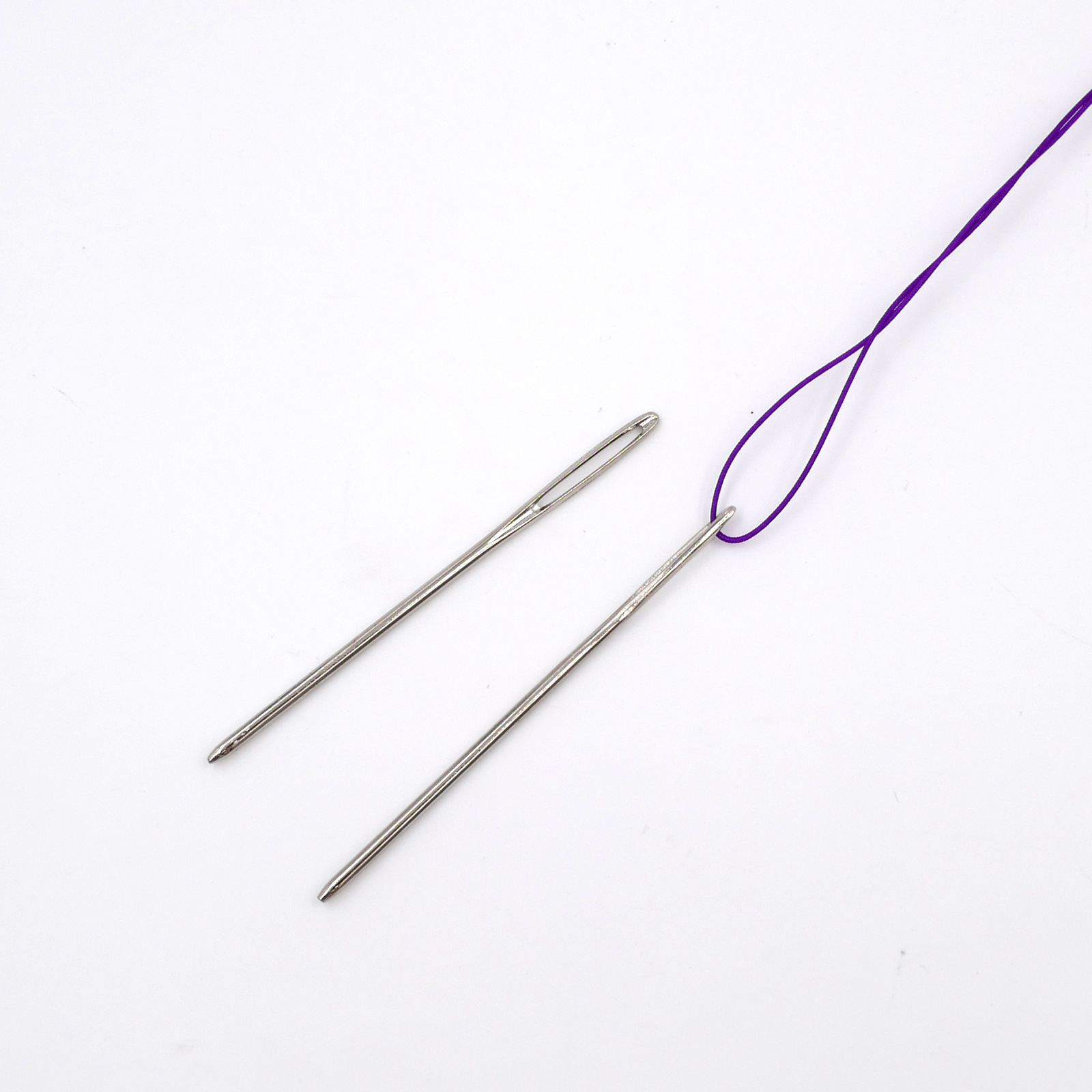 饰品针 牵引针 免穿针 钝头 手缝针 毛衣针 织帽针 大孔 工艺品针