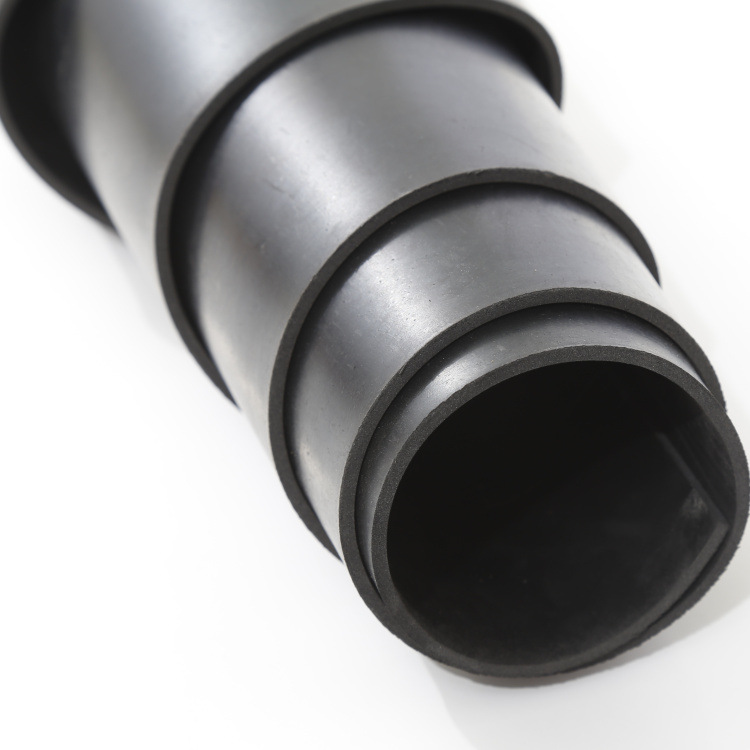 厂家定制工业橡胶板黑色耐油橡胶皮垫柔韧耐腐蚀不断层绝缘橡胶垫