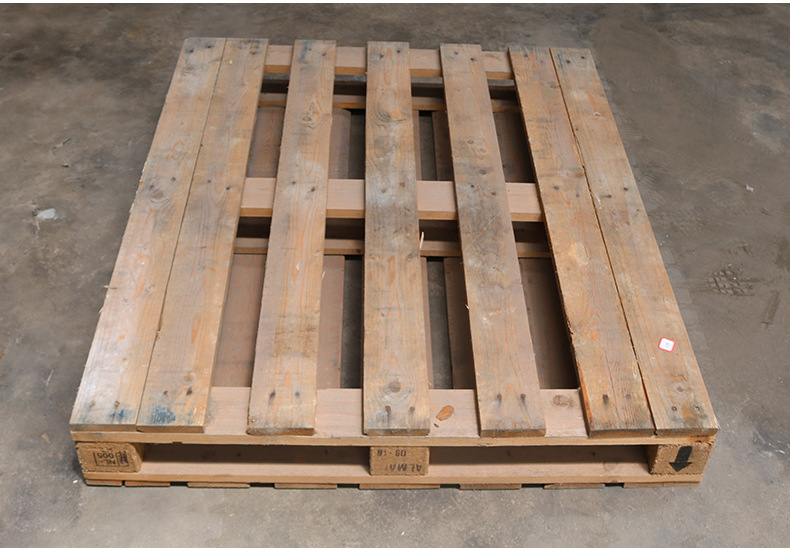 厂家直销四面进叉木质托盘 1200*1000*150叉车木托盘 二手木卡板