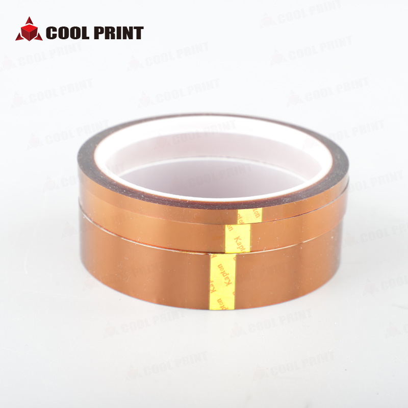 Thermal Transfer Printing High Temperature Tape 3D Printing Tape Tea Color Tape Thermal Transfer Personalized Special Custom Tape High Temperature