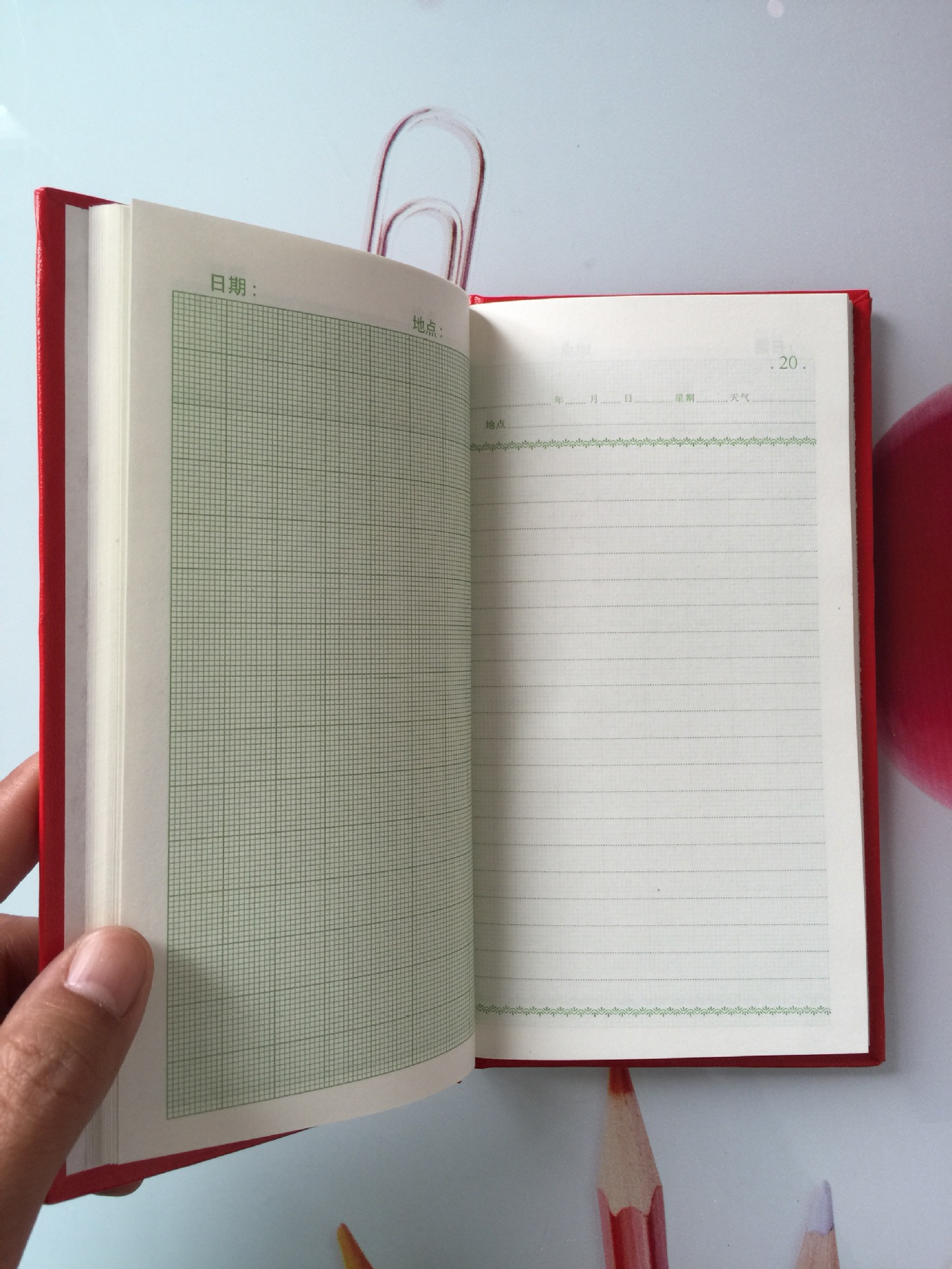 厂家定制创意平装本线装本硬壳本野外记录本记录簿盖章本旅行手册