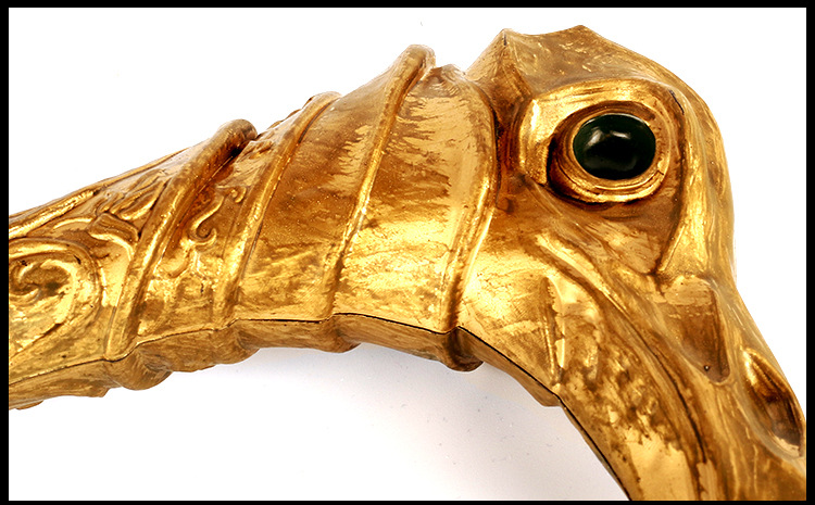 动漫手办 刺客信条6 枭雄/辛迪加 cosplay武器 1:1 拐杖 拐剑袖箭