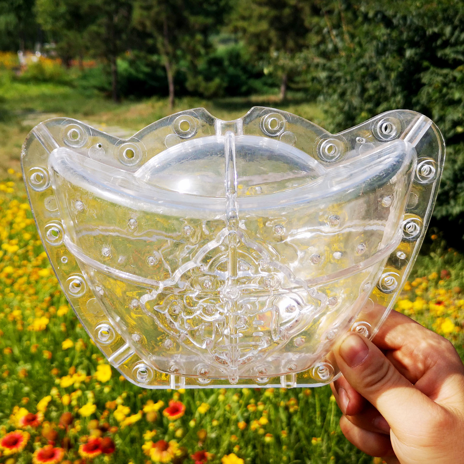 元宝形西瓜定形生长模具 方形心形西瓜模子 福字元宝模具水果模具