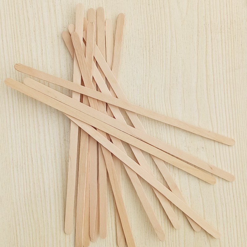 生产销售原色咖啡搅拌棒 可定 做多种规格 多种木制咖啡棒雪糕棒