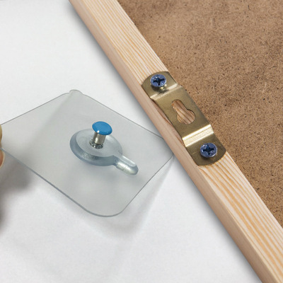 无痕免钉相框挂钩钟表挂画墙画照片粘钩葫芦孔强力粘贴墙壁粘贴钩