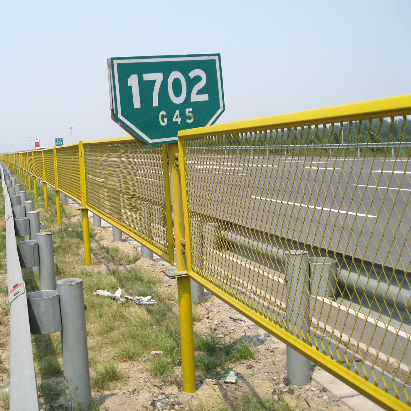 【高速公路防眩网】桥梁中间防晕护栏网 高架桥道路隔离防护栅栏