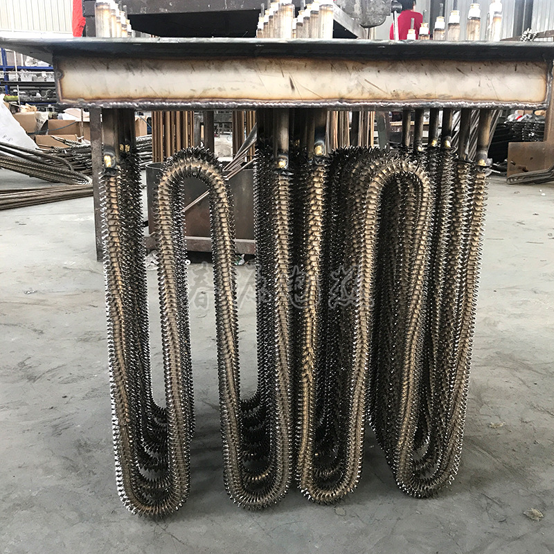 u型翅片电加热管空气不锈钢加热管烧烤干烧发电热管加热棒