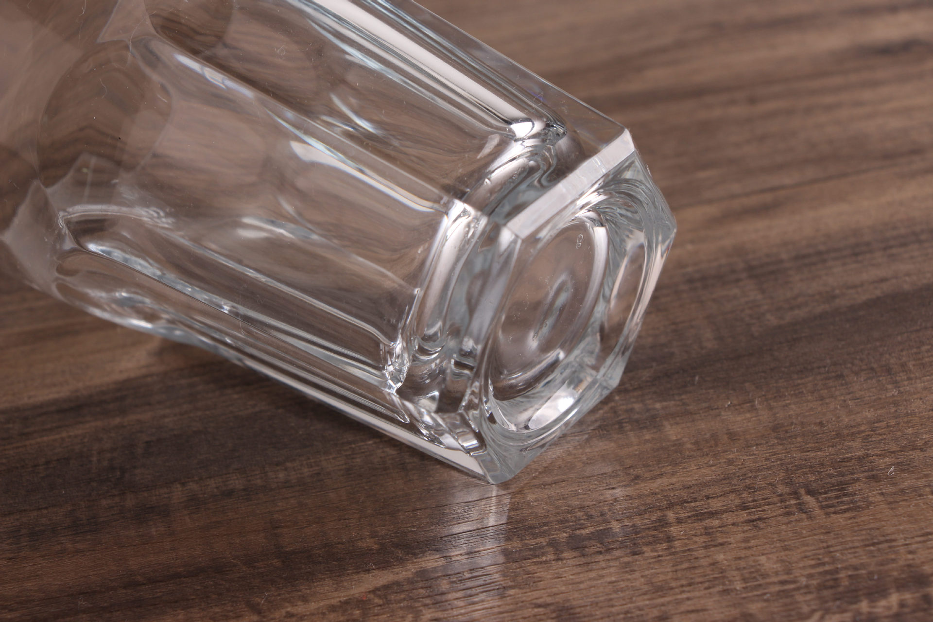 比利时hoegaarden福佳白啤酒杯超大六角杯创意八角玻璃杯定制logo