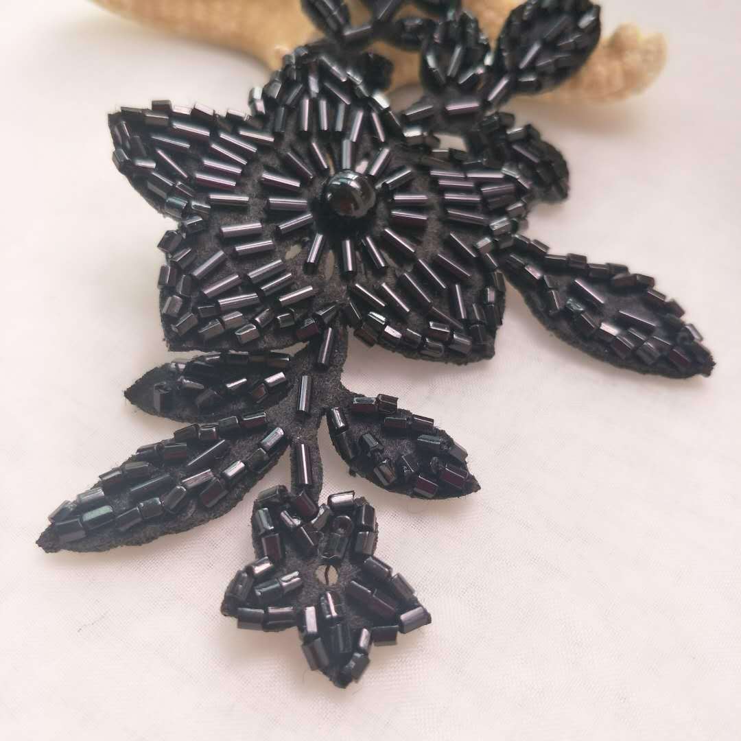 手工钉珠韩版风 热带鱼钉珠装饰 布贴钉珠珍珠亮钻布贴饰品精品