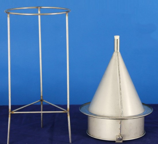 stsc-1新标准水泥净浆流动度测定仪压浆剂漏斗灌浆料流动度测试仪