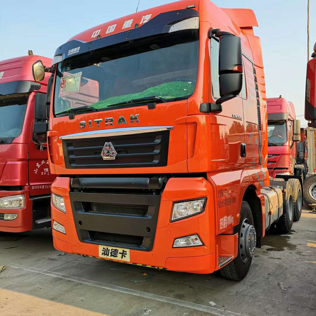 二手汕德卡牵引车 二手国五汕德卡牵引车540马力重体半挂牵引车头