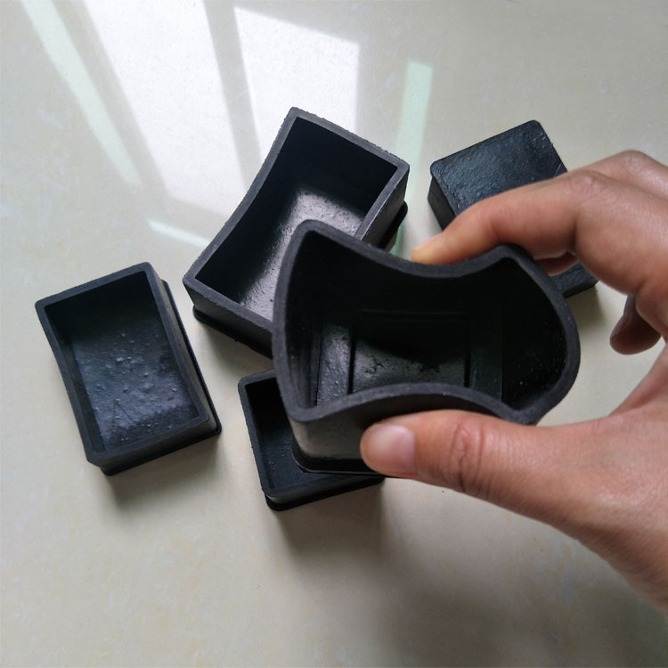 橡胶桌椅凳脚套软胶套防滑脚垫外套管塞堵头方管矩形管专用