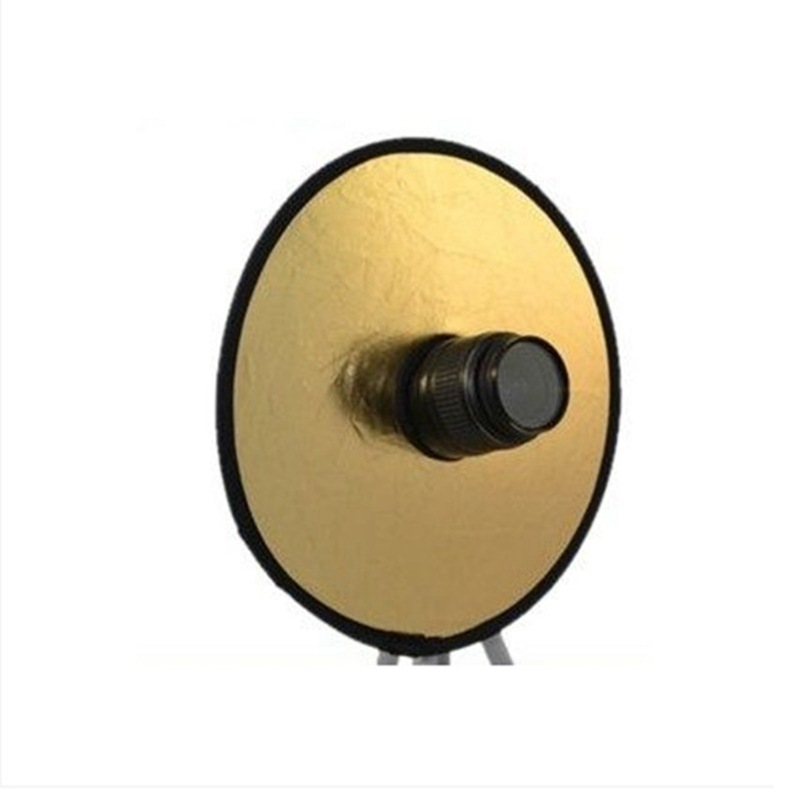 30cm中空反光板 二合一金银双面中空板两用 补光板 单反相机用