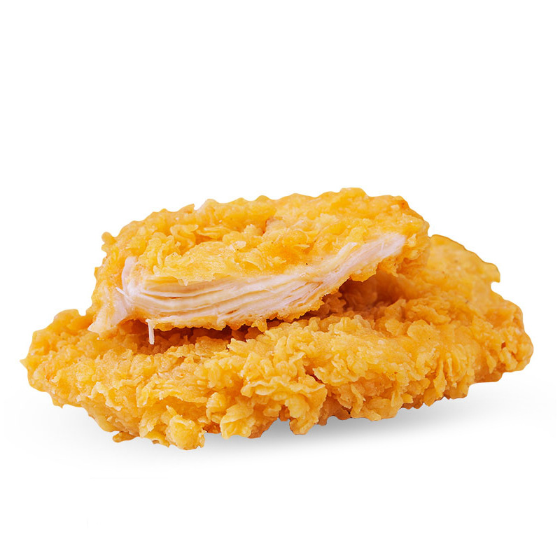 卡兹脆鸡扒 裹粉鸡排饭 简餐汉堡肉便当学校食堂 100克*10片*10包