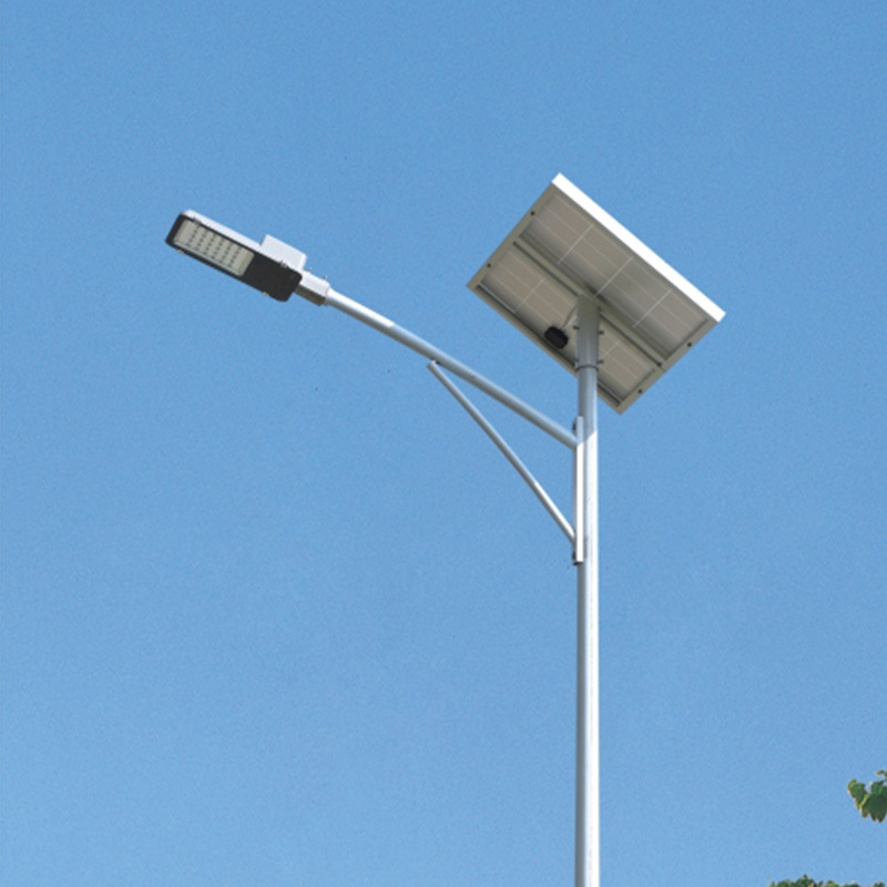 太阳能路灯新农村建设路led灯户外防水人字臂太阳能道路照明灯具