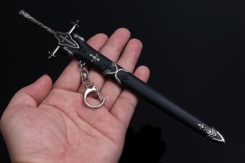 命运之夜fate周边 斯卡哈长枪 伸缩版合金武器模型