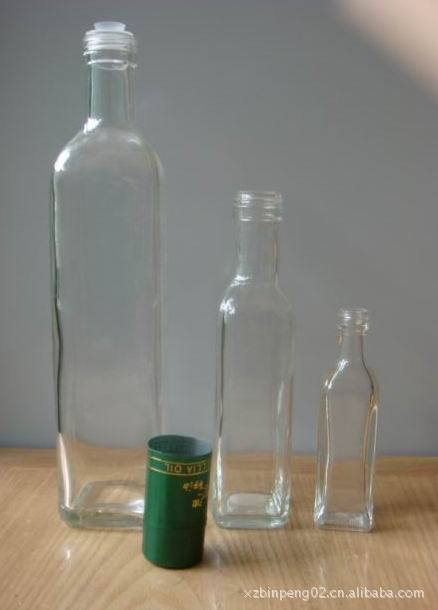 50ml橄榄油包装瓶 透明 茶油瓶  玻璃瓶 小方瓶 徐州橄榄油瓶