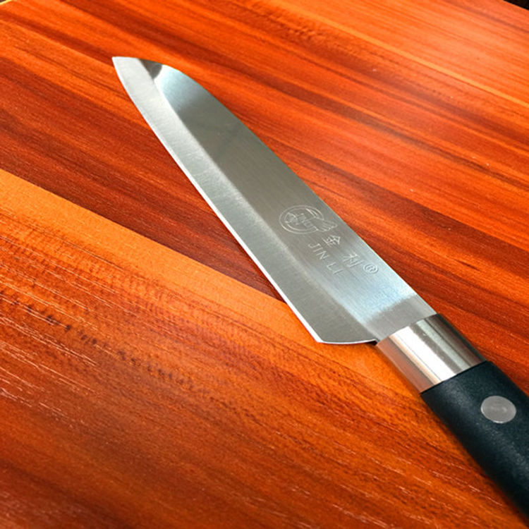 厂家直销 金利c-137不锈钢水果刀 厨房刀具 塑料柄多功能水果刀