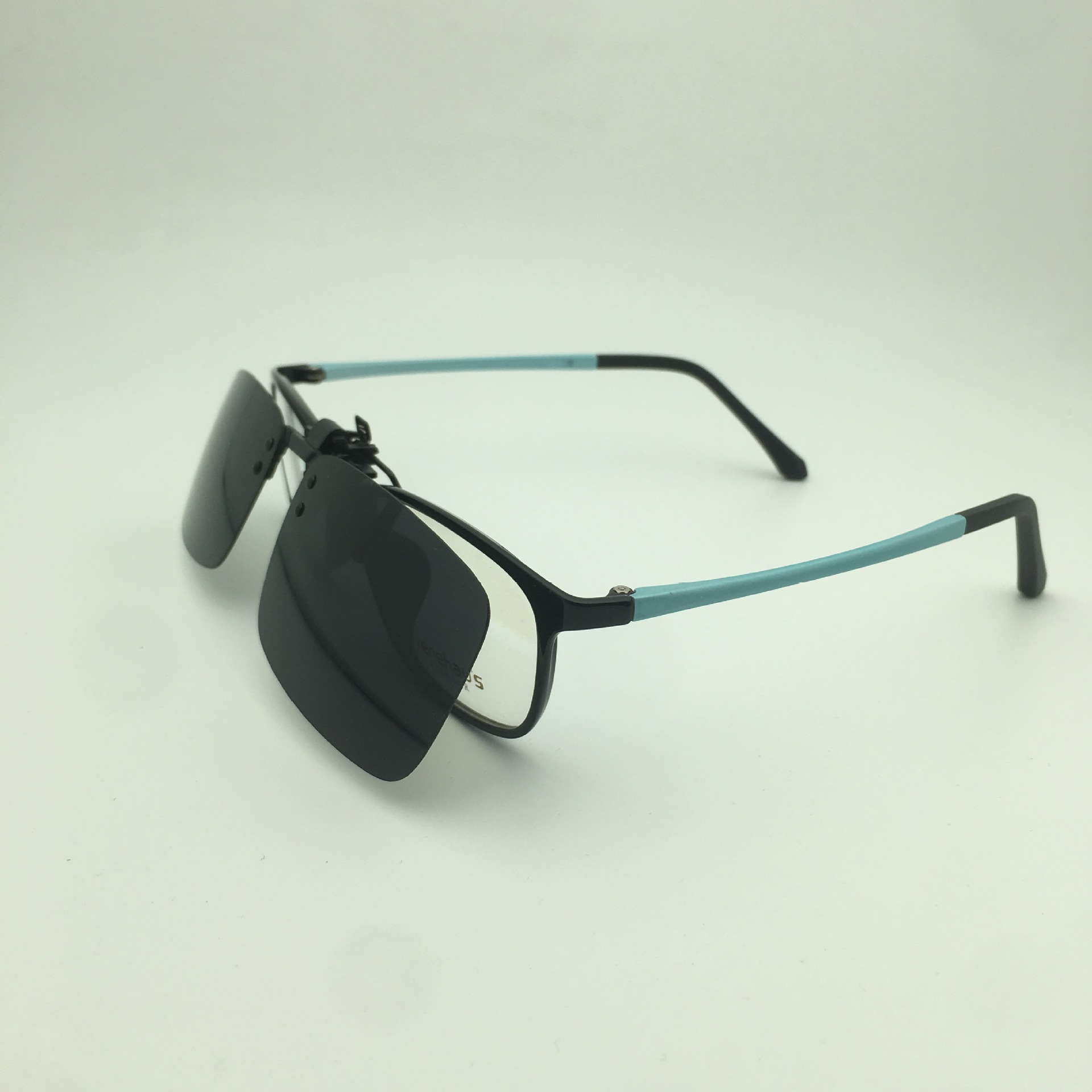 个性抗uv等级uv400眼镜结构夹片是否偏光是镜片颜色普通蛤蟆款混批