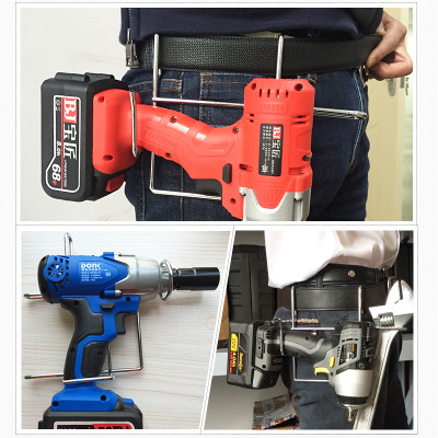 包邮电动扳手腰架腰包锂电冲击扳手架子工腰架铁架子挂钩挂包背带